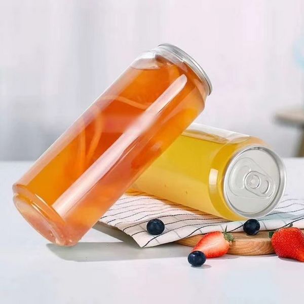 Консервирует бутылки сока Eco дружелюбные, пластиковые бутылки сока с крышками 330ml