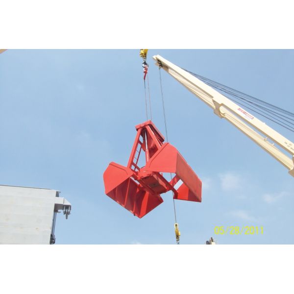 Clamshell Grab Bucket for Bulk Cargo for Crane Electro Hydraulic (Motorised) Grabs