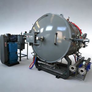 Vacuum 1600℃ High-temp Graphite Resistance Carbon Fiber Carbonization Furnace