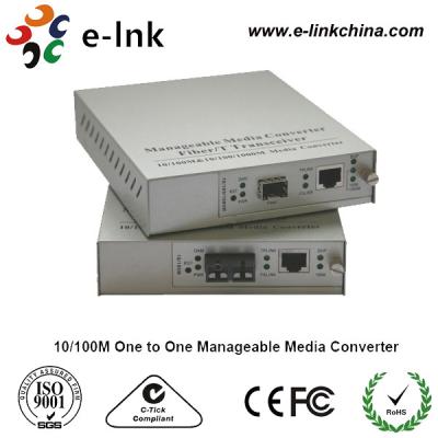 Conversor dos meios dos ethernet Mc13/Mc15 com porto 85VAC da fibra de SFP - 265VAC
