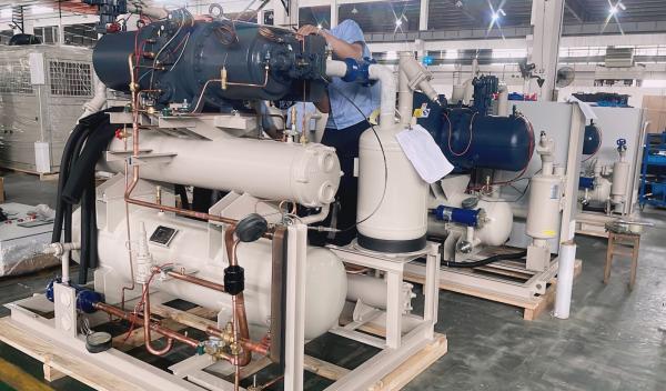 Kaideli Refrigeration Water Cooled Condensing Unit White Color Chiller