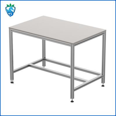 Customized Aluminum Profile Workbench Packing Table With Light