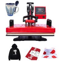 15 dans 1 presse combinée de la chaleur usine la 2D machine de transfert de chaleur pour la tasse/T-shirt/chaussure/plat/stylo/boule