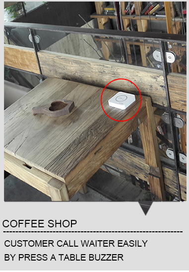 Подходит для сервера / гостей, пейджинг системы вызова стола ресторана