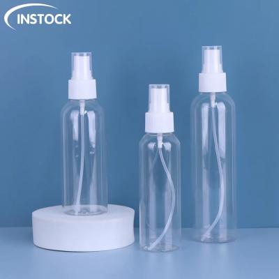 60/100/120/150/200ml Skincare Spray Bottle For Alcohol Disinfection Plastic Products Spray Pump Bottle