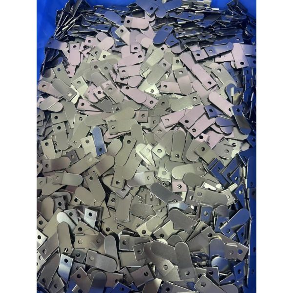 Stainless Steel Stamped Flat Brackets – Precision Metal Connector Straps with Mounting Holes for Electrical, Mechanical & Assembly Applications