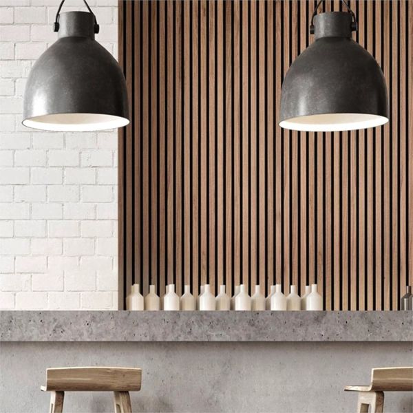 Panel acústico de madera aislamiento acústico de chapa