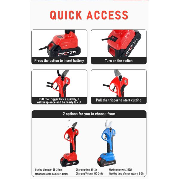 Литийный обрезатель 35 мм