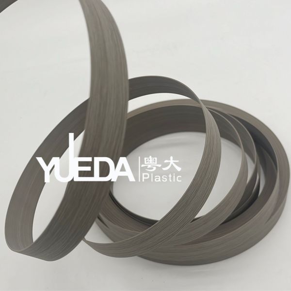 Wear Resistant PVC Plastic Edge Banding 7/8in Tape For DIY Table Cabinet M8096