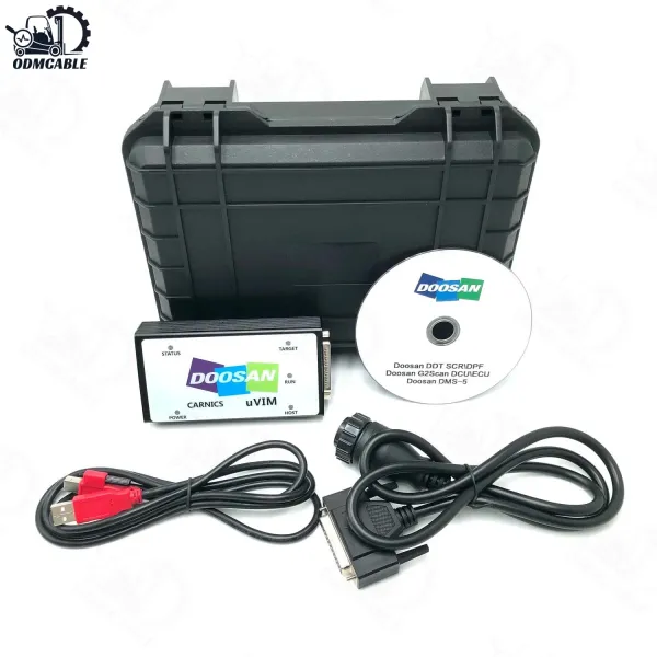 For Doosan Diagnostic Tool uvim Excavator Forklift Engine Fault Detector Interface DDT SCR DPF DCU ECU Scanner Fault Det