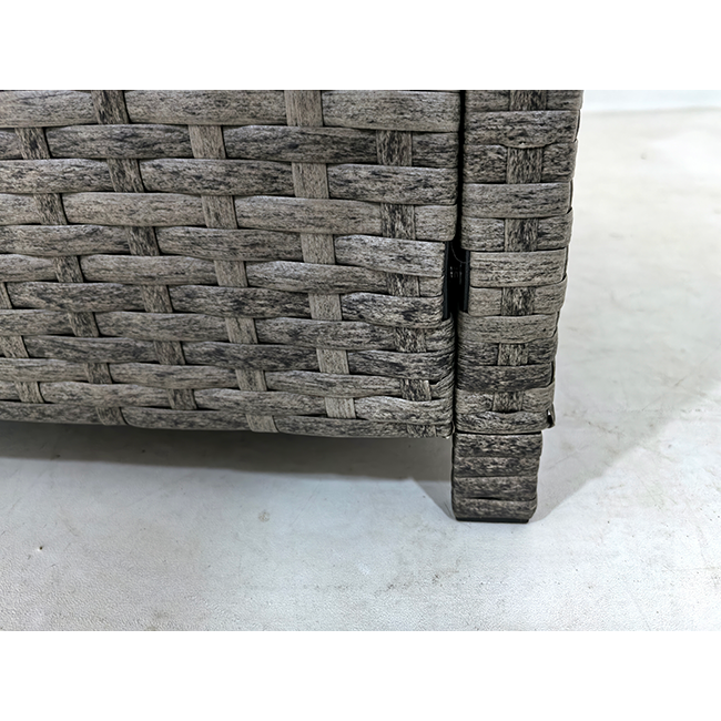 Garden Leisure Storage Waterproof Polyester loveseat Rattan Bench