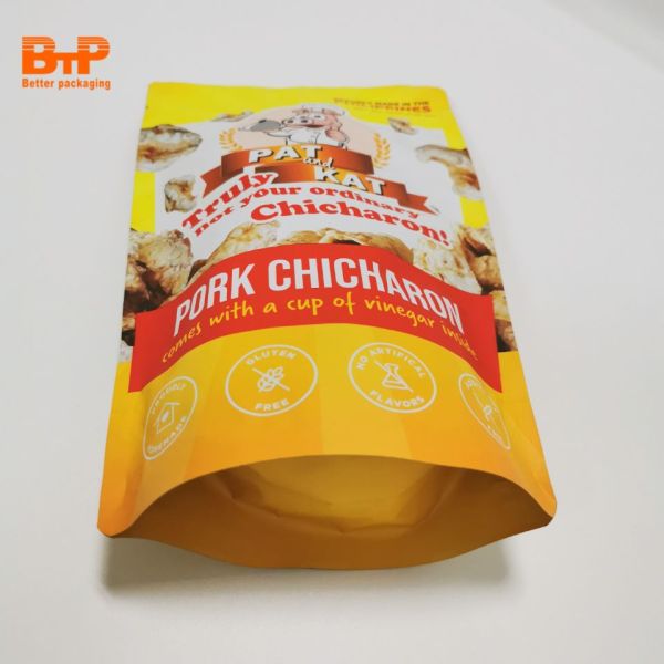 Mylar PET/AL Foil/PE Matte Bag Custom Logo Digital Printing Smell Proof High Barries Food Snack Chips Storage Pouch OEM Brand