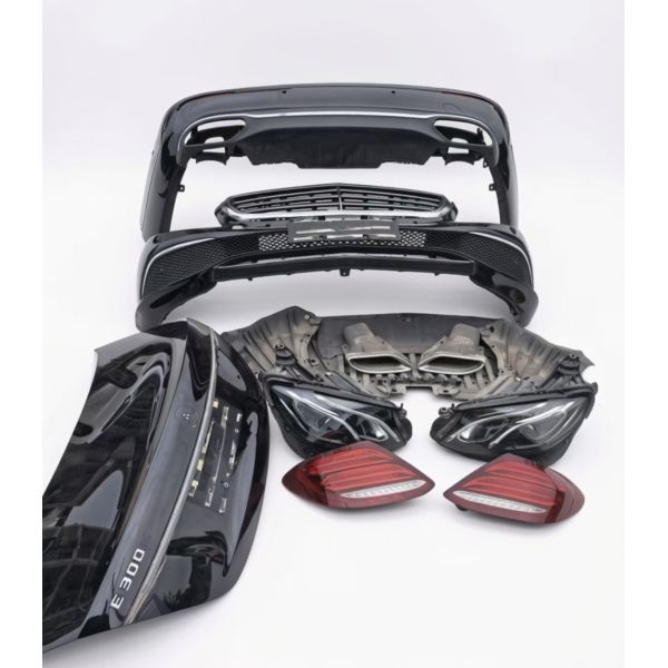 For E-Class Front Nose & Rear Bumper Assembly Used Car Part Bolt-On Universal Fitment 1 Year Warranty