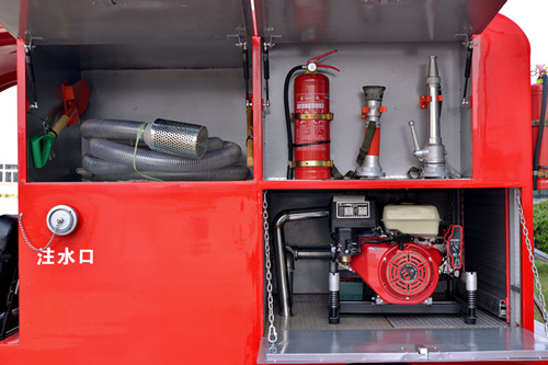 48V 4KW 2 seats fire fighting truck/pumper