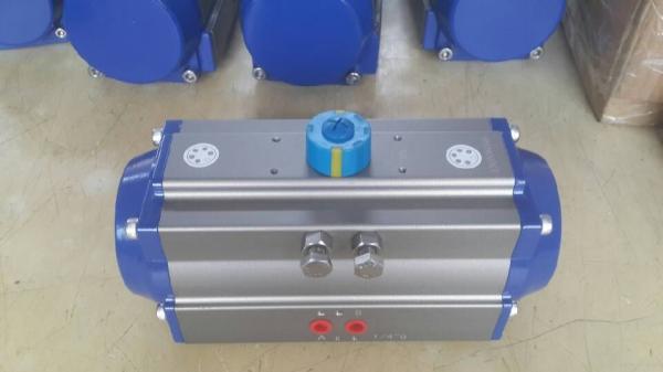 rack pinion actuator aluminum alloy rotary  pneumatic actuator control for valves