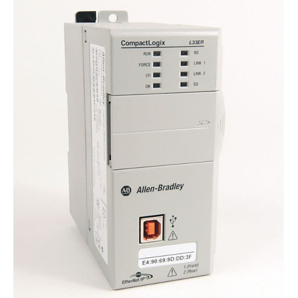 1769-L33ER Allen Bradley CompactLogix 2 MB ENet Controller