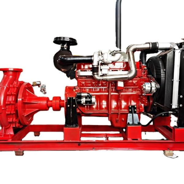 High Pressure Fire Fighting Water Pumps Multistage with Diesel Engine