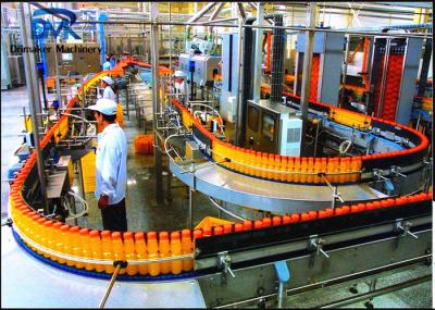 Sistema de controlo perfeito alaranjado da temperatura da máquina de engarrafamento do suco de abacaxi de Apple