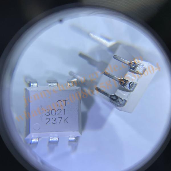 The new original CT3021 DIP-6 random phase photocoupler chip is compatible with MOC3021