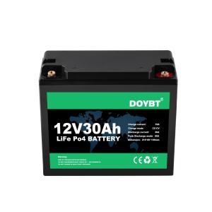 bloco da bateria de 12V 30Ah LiFePO4 recarregável para a fonte de alimentação