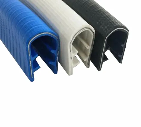 Rubber U-Shaped Edge Protection Trim Sealing Strip with Steel Bone for Cars Cabinets Machinery