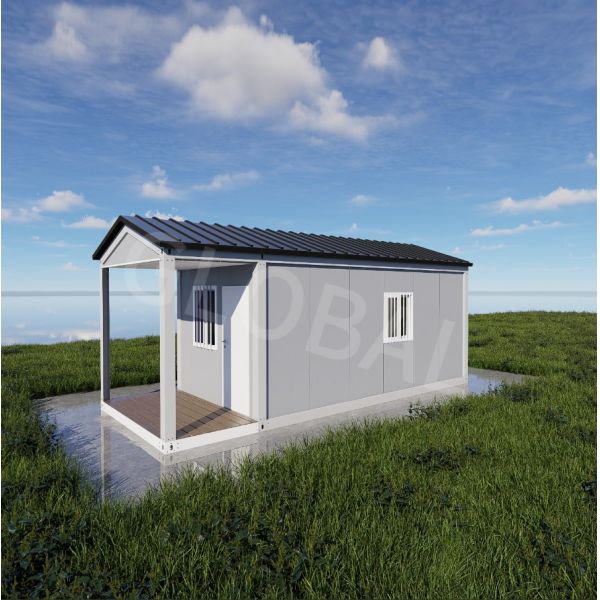 Fast Assembly Triangular Roof Container House Expandable A Shape Roof House