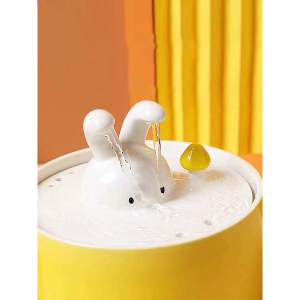 Dog Water Bowl Drinking Dispenser Rounded Automatic Pet Fountain Cats and Dogs All Sizes