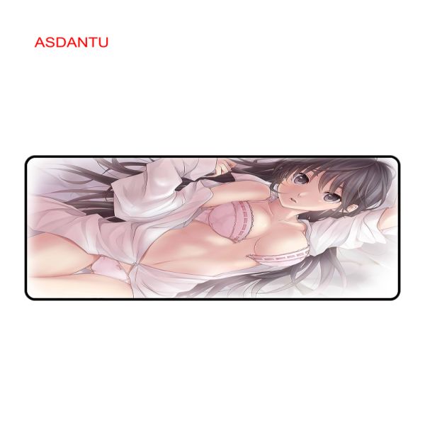800*300*3mm Customized Natural Rubber Lock Edge Office Desk Pad for Gaming Enthusiasts