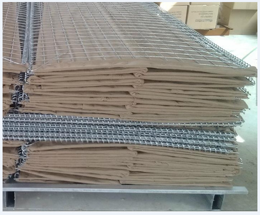 Гальванизированный защитный барьер 4мм квадратного отверстия военный горячий окунутый