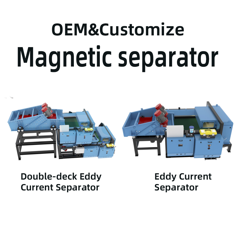 High-Intensity Stainless Steel Wet Drum Magnetic Separator for Ferrous Iron Recycling