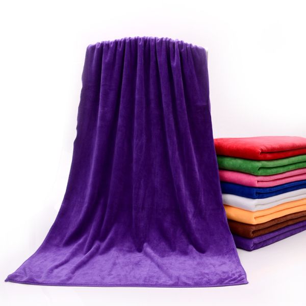 Luxury Spa 70x140cmAbsorbent Microfiber Bath Beach Towel Drying Washcloth Swimwear Shower