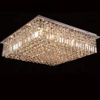 Lámpara de techo de cristal moderna al por mayor para dormitorio, iluminación decorativa, luz de techo de cristal