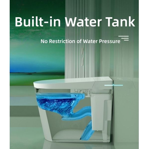 Auto Sensor Smart Intelligent Toilet Multifunctional Electric Water Closet