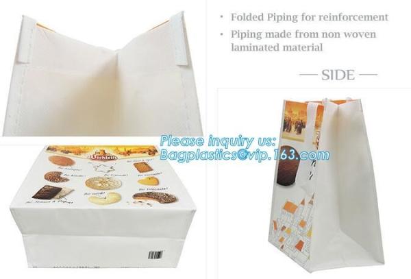 factory manufacture reusable non woven garment bag/non woven bag/non woven gift tote bag, New design custom logo print f