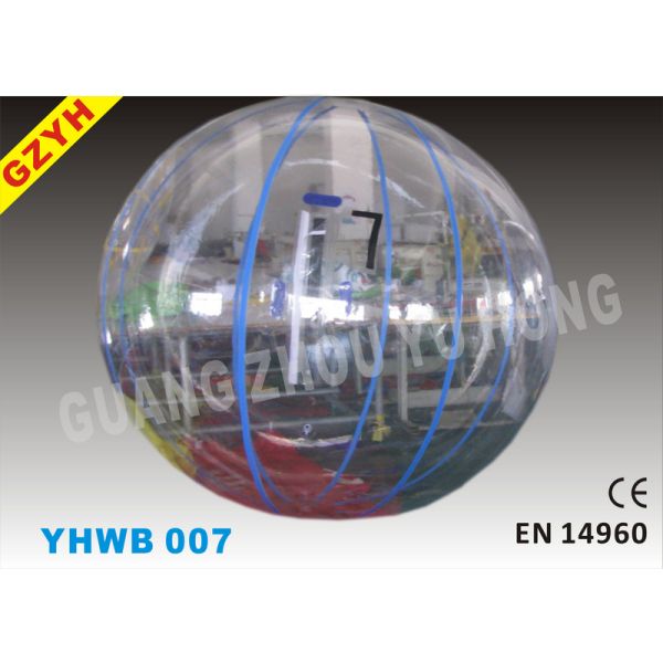 6 - 10 ног, шарик ИХВБ-007 прозрачной раздувной воды ПВК 1.0мм идя