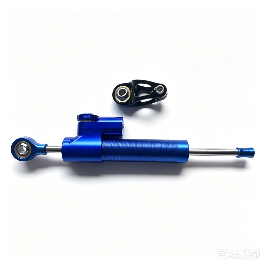 CNC Steering Damper Balance Bar, Universal Motorcycle Modified Anti-Shake Stabilizer Bar