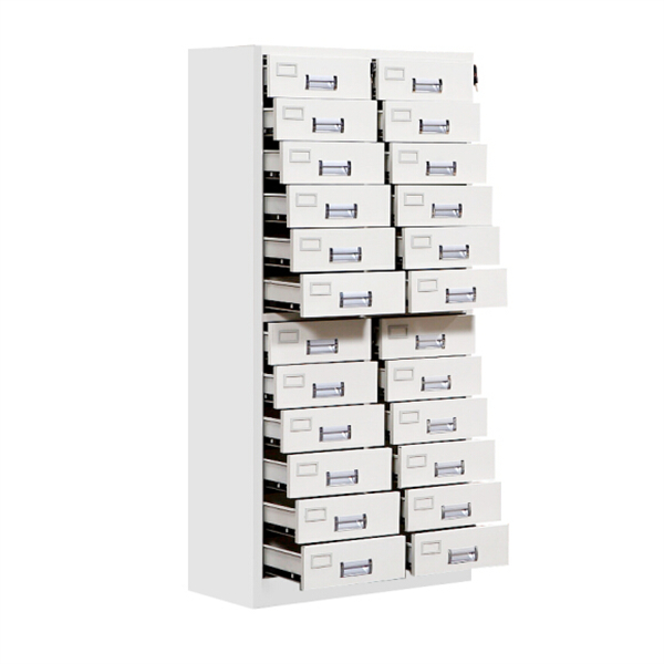 Height 1850Mm 22 Doors Steel Storage Locker Steel Cabinets Knocked Down Structure