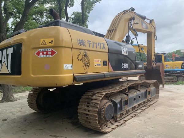 Excavateur Caterpillar 336D, originaire du Japon, en bon état pour l'exploitation minière