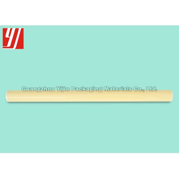 película plástica de la etiqueta mojada de papel del claro de la hoja del pigmento de la longitud de los 5000m