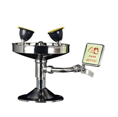 BH35-1009 SS Countertop Eyewash Station Green Wall Mount Eye Wash Station