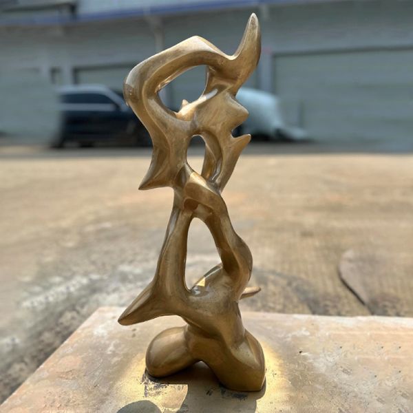 Customizable Stainless Steel Sculpture - Durable Metal Art for Indoor & Outdoor Decoration