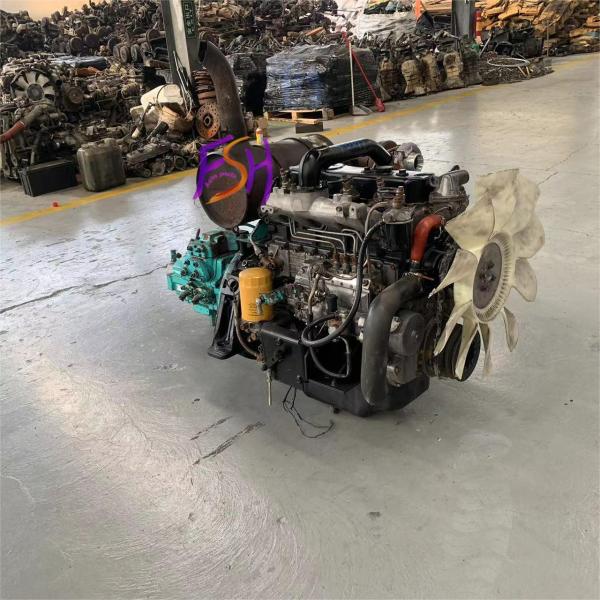 Durable, Reliable And Cost-Effective isuzu 4BD1T Used Turbocharged Diesel Engine, Inline 4Cylinder, Suitable For Light Trucks And Buses.