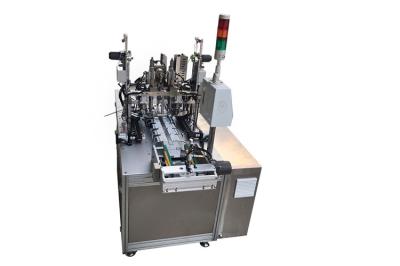 Flat Face Mask Earloop Welding Machine , 3KW Elastic Earbud Welding Machine