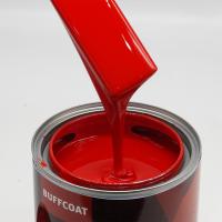 Auto Refinish Cor Vermelha Pintura de Corpo de Alto Desempenho Tintas Automotivas