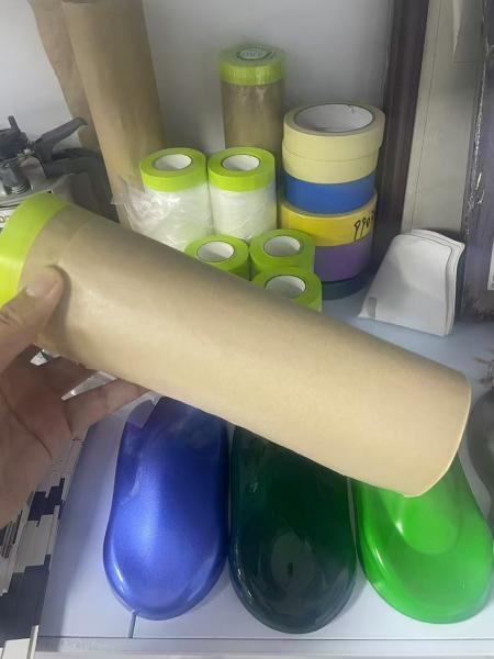 La barrière résistante à la chaleur ultime pour les applications de masquage, d'étanchéité et de peinture automobile