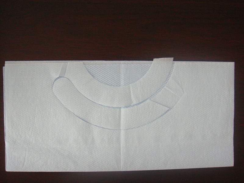 Устранимые зубоврачебные Бибс 2 плы бумаги воодпулп и одним плы фильма пе