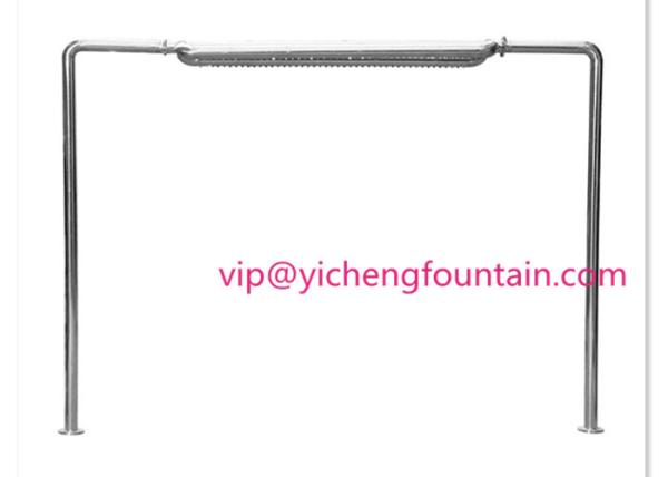 Fully SS Material Swimming Pool Accessories , Stainless Steel 304 Hydro Massage Vichy Shower 2 Types