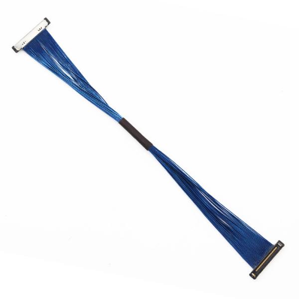 Conector da exposição de 30 lvds do conjunto de cabo coaxial 20380-R30T-06 do EDP  do Pin micro