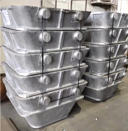 Durable Crude Lead Ingot Casting Mold High Strength Heat Resistant Construction