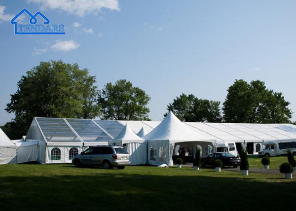 Forte Premium Outdoor VIP Marquee Grande Evento Tendas Comerciais Pesadas Fornecedor Melhor Grande Tenda Impermeável